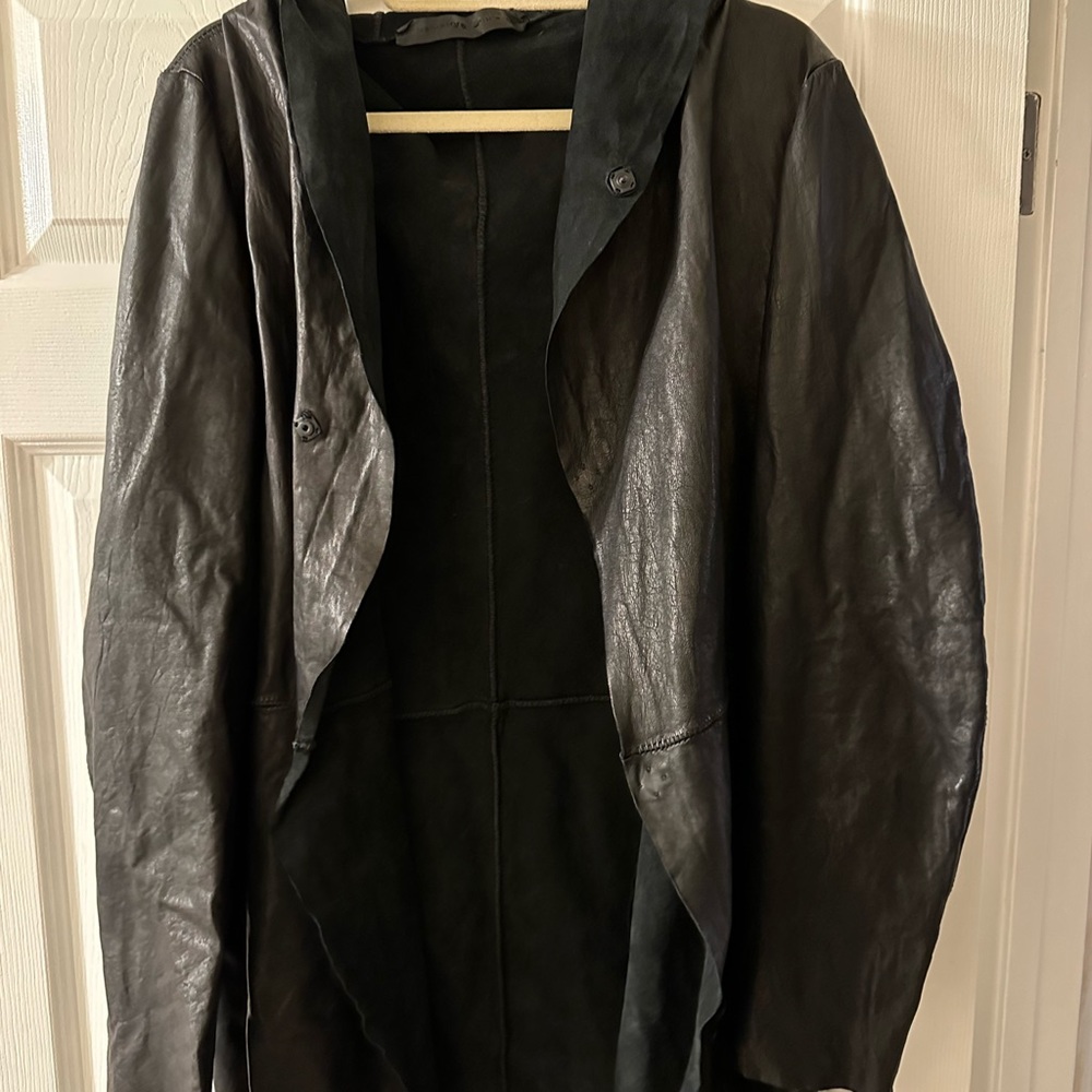 Men’s Salvatore Santoro leather jacket